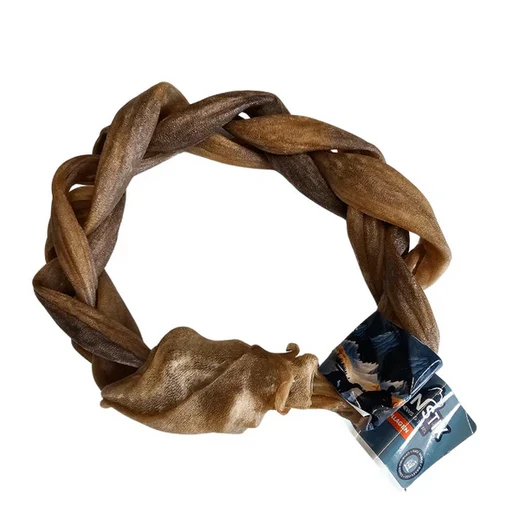 Doggin Stix - Collagène - Anneau Tressé - Agneau