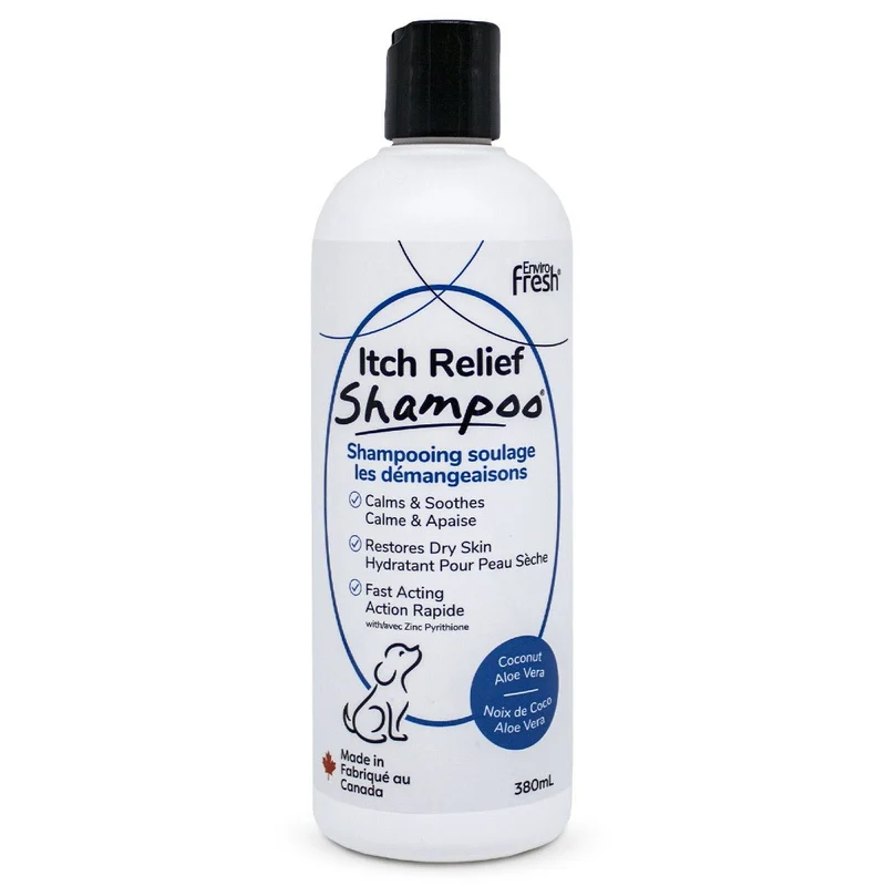 Envirofresh Shampoing pour chien - Anti-démangeaisons à la noix de coco & aloe vera 380 ml