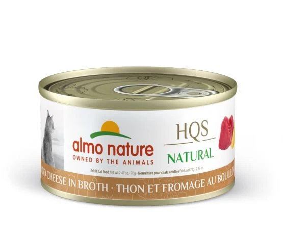 Almo Nature - HQS Natural - Thon et Fromage - 70gr - Chat