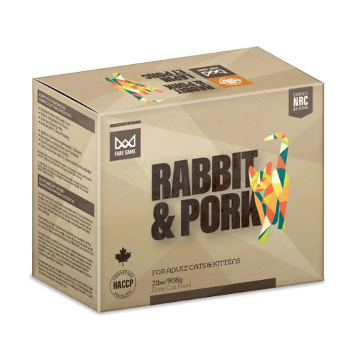 Big Country Raw - Crue - Fare Game - Lapin et Porc - Chat