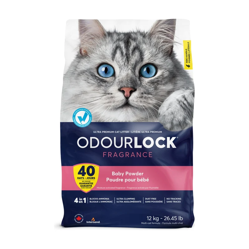 OdourLock - Litière Agglomérante Ultra Premium