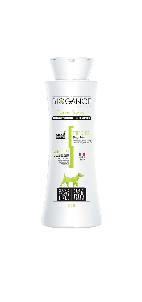Biogance - Shampoing - Terrier Secret - Poils Durs - 250ml - Chien