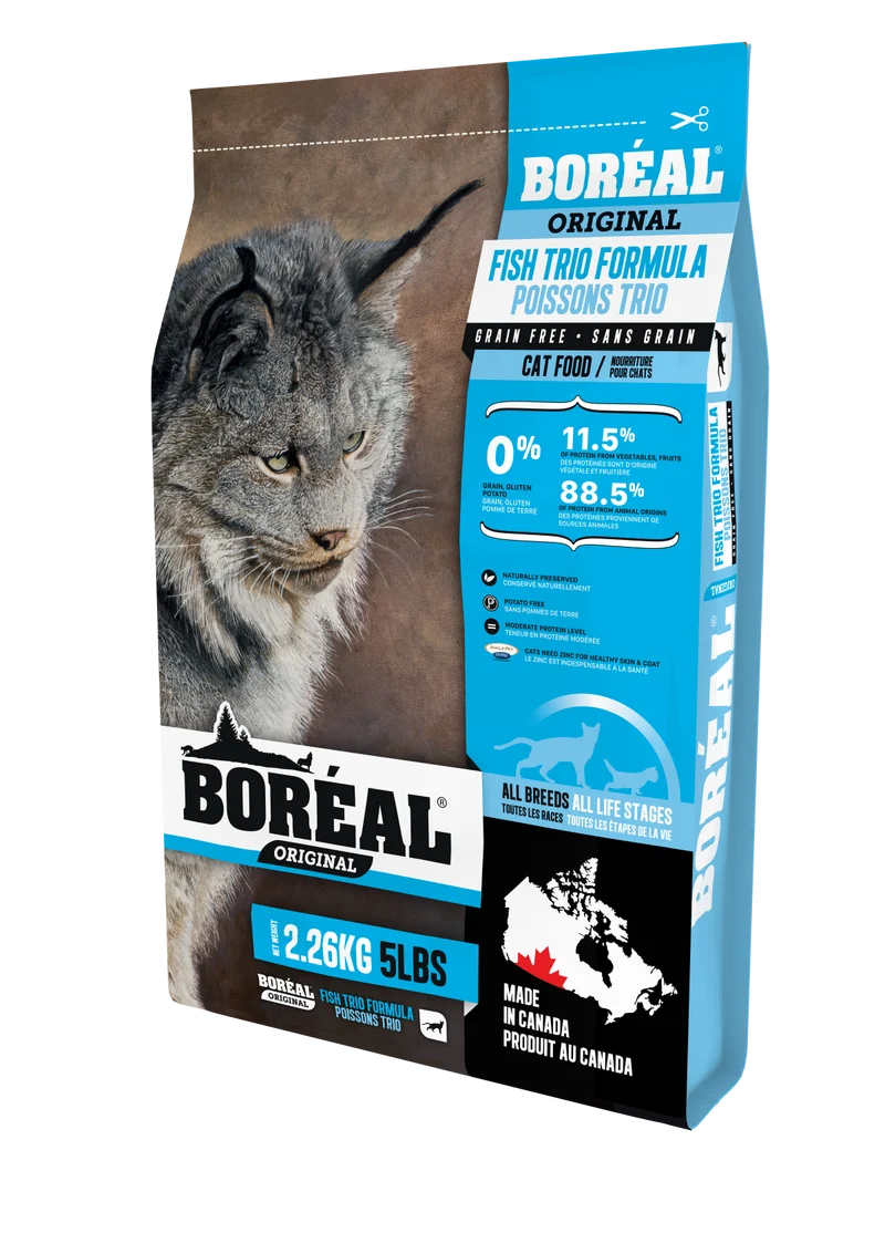 Boréal - Original - Trio de Poisson - Chat