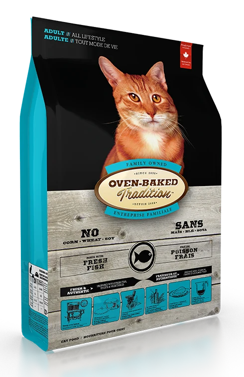 Oven Baked - Poisson - Adulte - Tout Stade De Vie - Chat