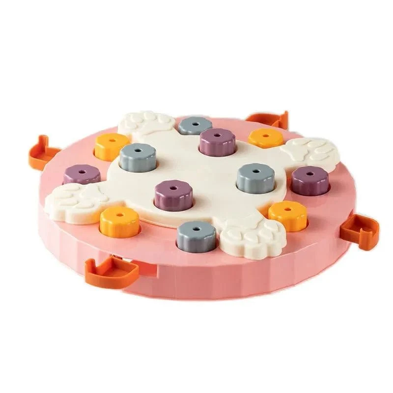 Puzzle distributeur de croquettes : stimulez l'intelligence de votre chien ou chat