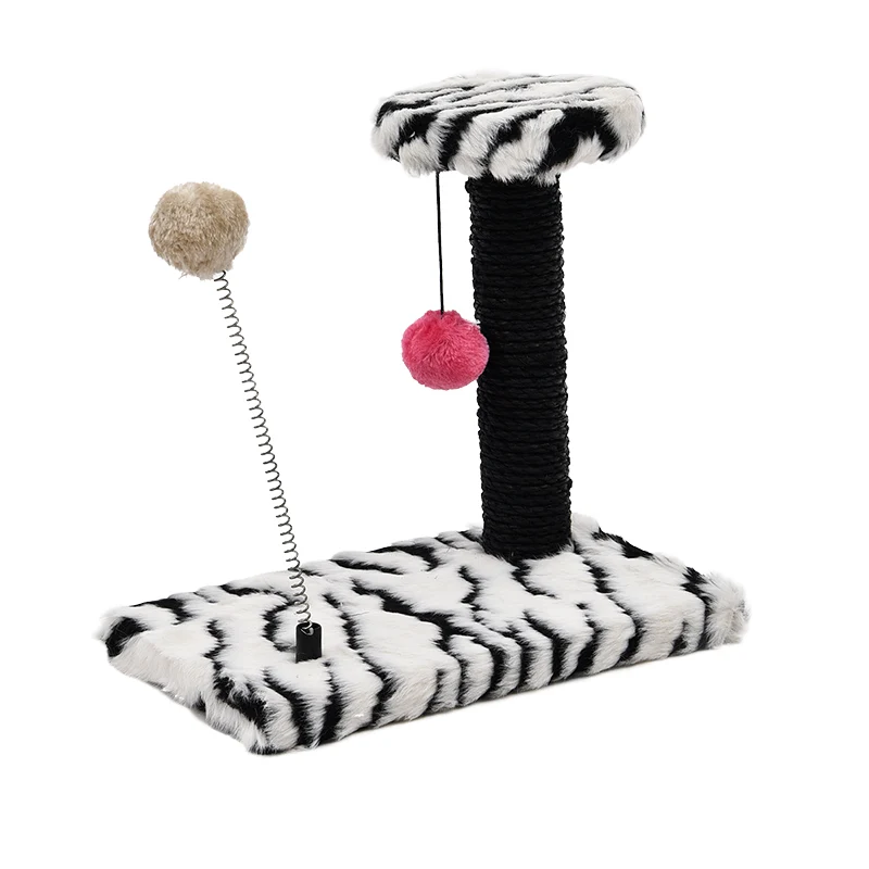 Arbre à Chat Griffoir avec Sous-sol stable à peluches