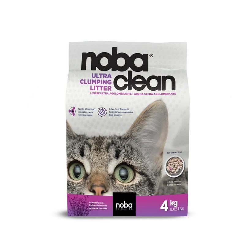 Noba Clean Bentonite Ball Cat Litter - Lavender Scent