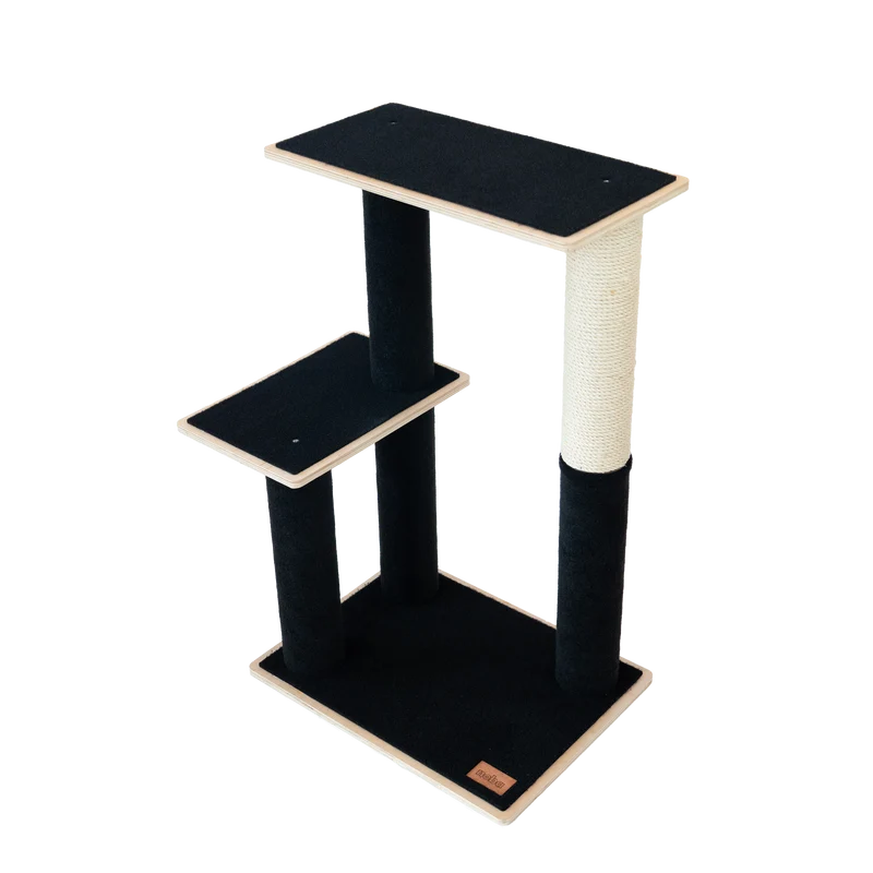 Noba Modern Plywood 2-Level Cat Tree