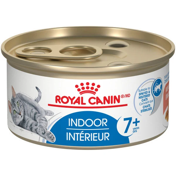 Royal Canin - Chat d'Intérieur 7+ Émincé en Sauce - Nourriture Humide pour Chats