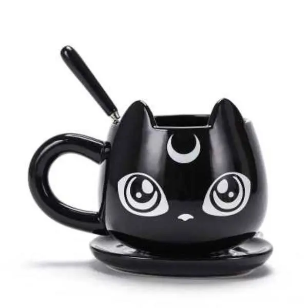 Mug Chat Noir et sa Lune