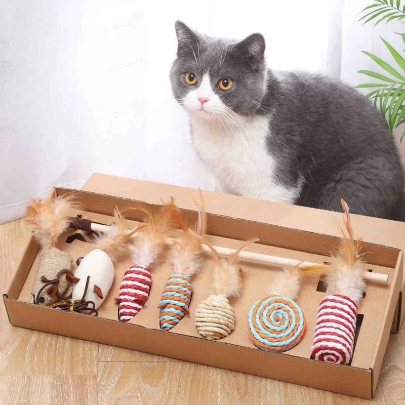 jouets pour chat | Coffret 7 en 1