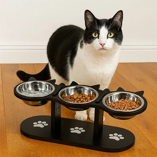 gamelle pour chat | Trio d’Oreilles
