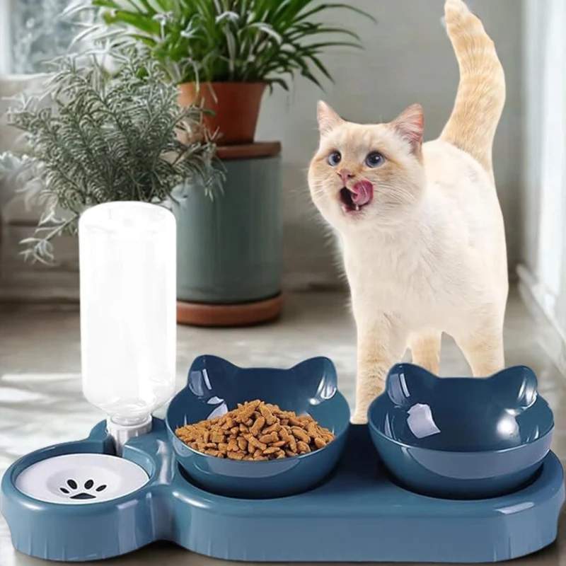 double gamelle chat | Trio Délicieux