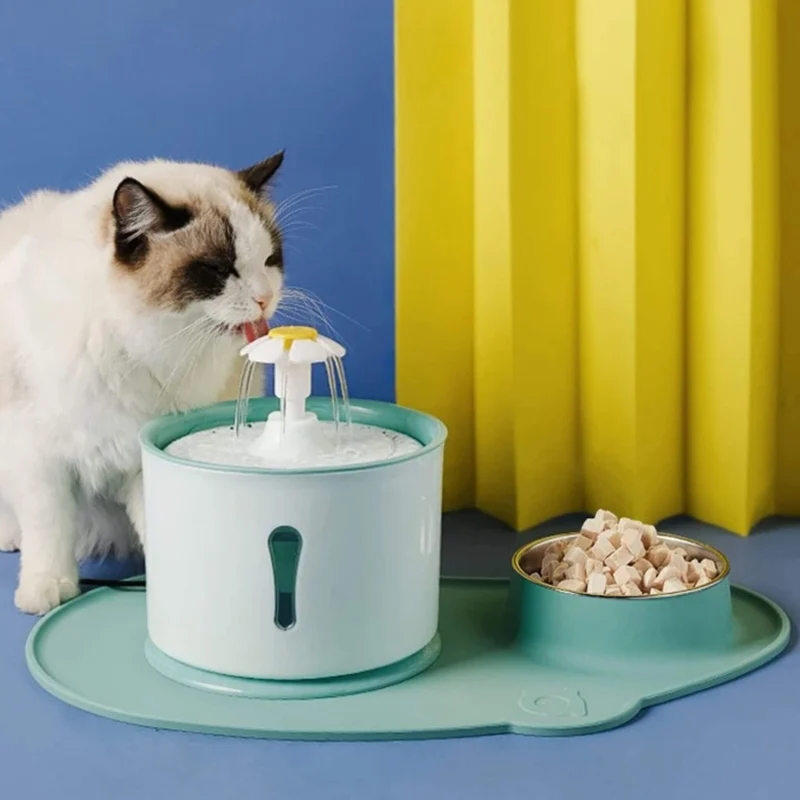 fontaine pour chat | Fontaine Féline Plateau Repas