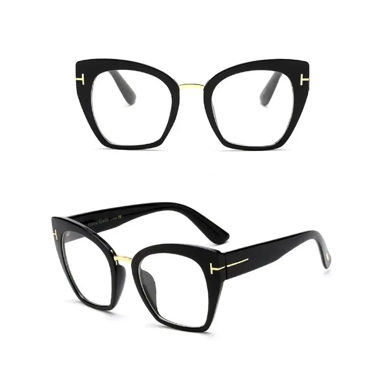 Lunettes de Soleil Oeil de Chat Noir