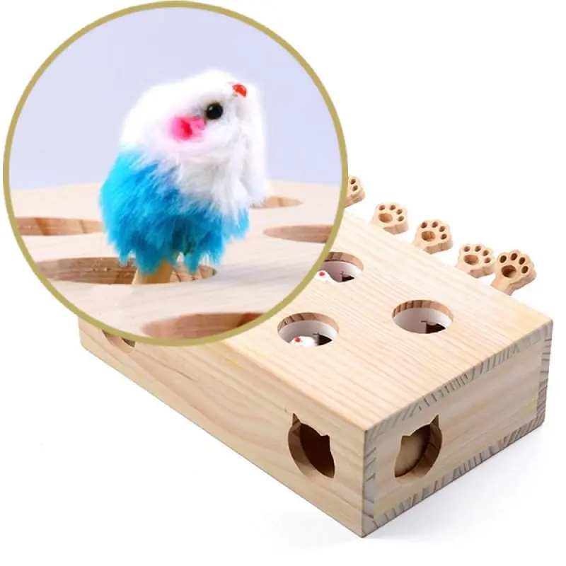 Jeu de Taupe en Bois