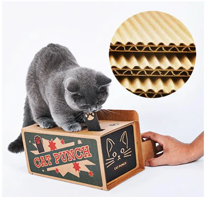 Jeu de Taupe Pour Chat en carton