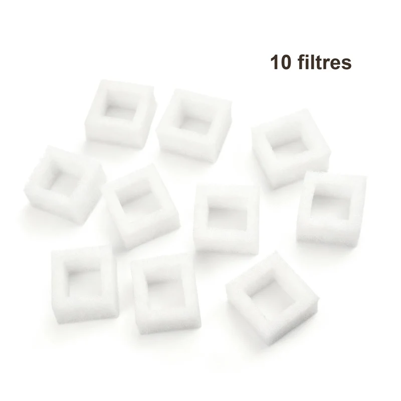 Filtres pour fontaine fleur 1,2 L – Lot de 10
