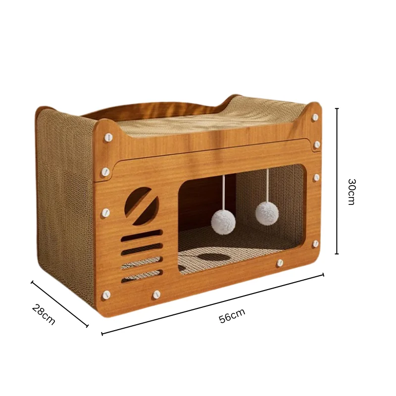 Panier griffoir design et robuste pour chats exigeants