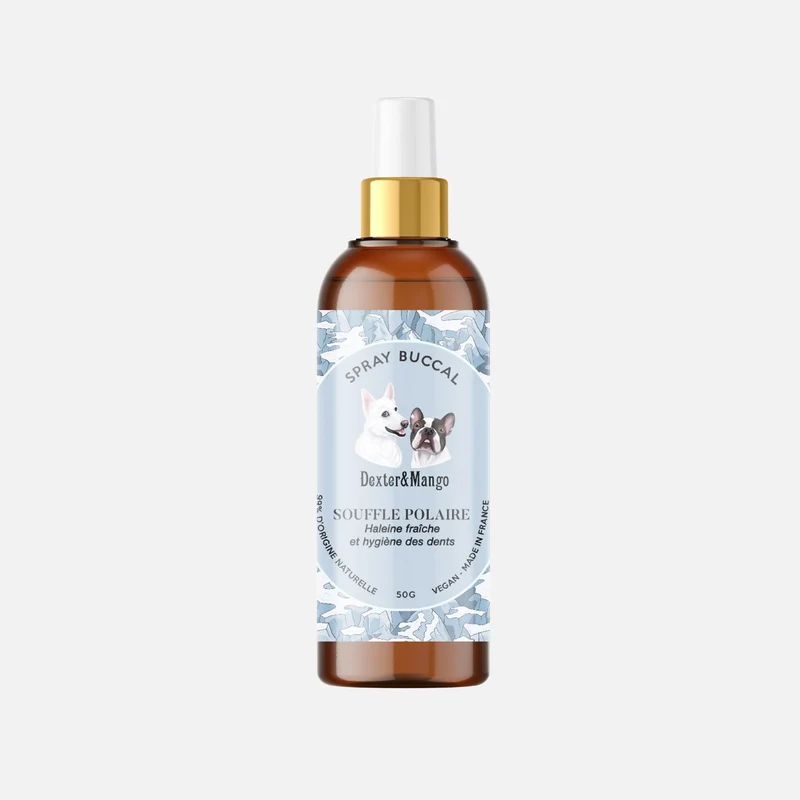 Spray buccal Souffle Polaire chien - Dexter Mango