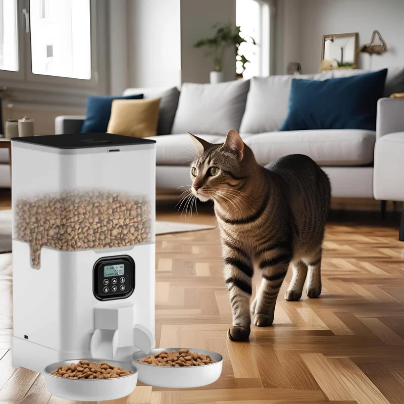 distributeur croquette chat | Duo Gourmand