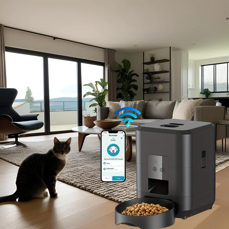 distributeur de croquettes pour chat | Gourmet Bot