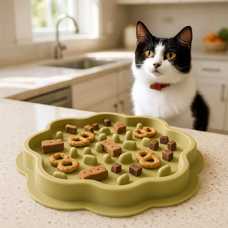 gamelle anti-glouton chat | Miam Modéré