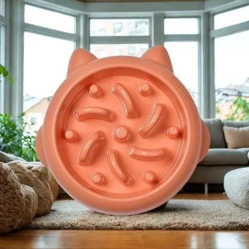 gamelle anti glouton chat oreilles
