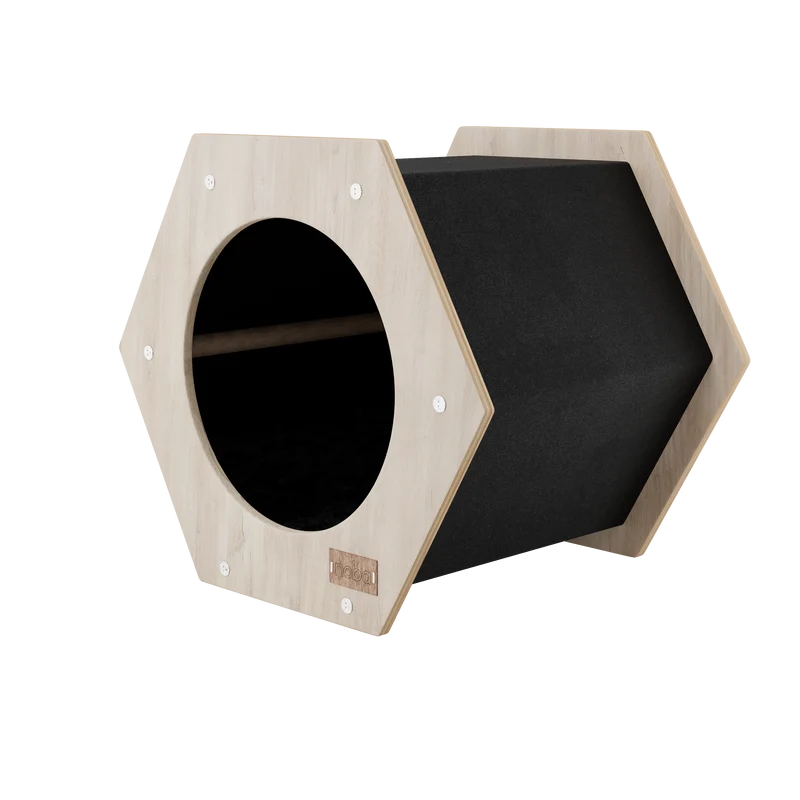 The Hexagone Scratchable Cat House