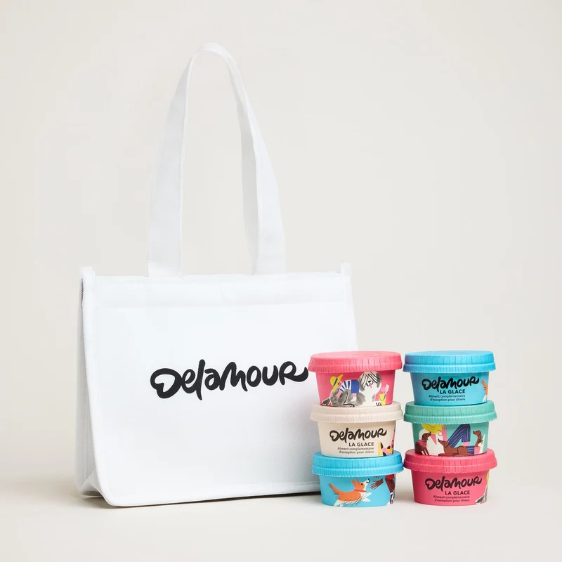 Glace Delamour - Aliment complémentaire d'exception pour chiens
