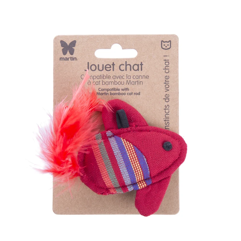 Jouets pour canne à pêche pour chats - pièces uniques - Martin Sellier