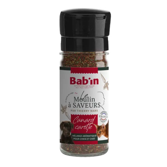 Moulins aromatiques Thierry Marx pour chiens et chats - BAB in