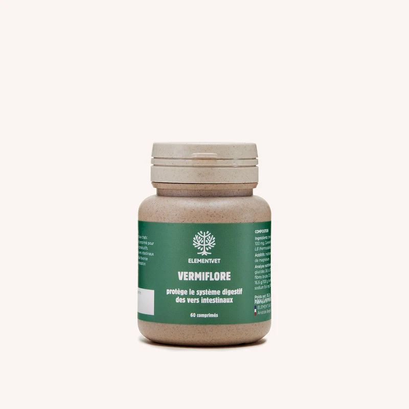 Vermifuge naturel chiens chats - Vermiflore - ELEMENT vet