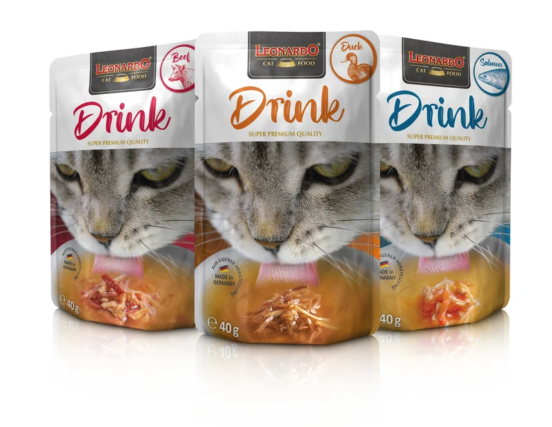 Drink soupe pour chats - Leonardo