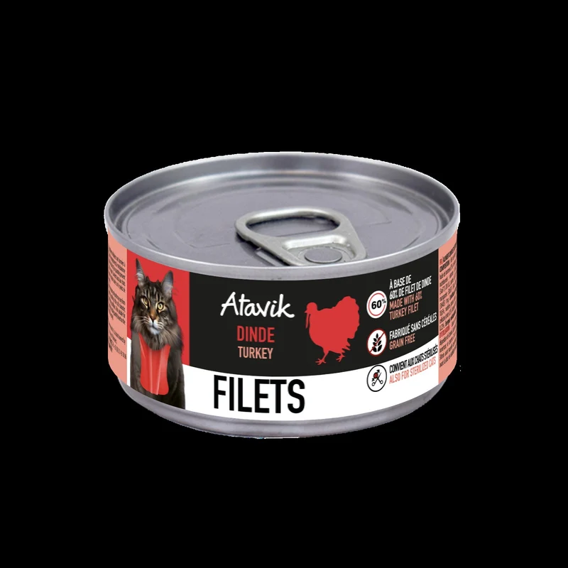 Terrines Effet Main Filets chat - Recettes à la main - Atavik
