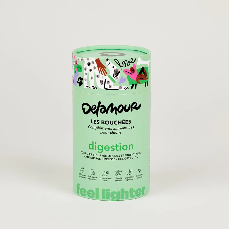 Complément alimentaire Digestion - les Bouchées - Delamour