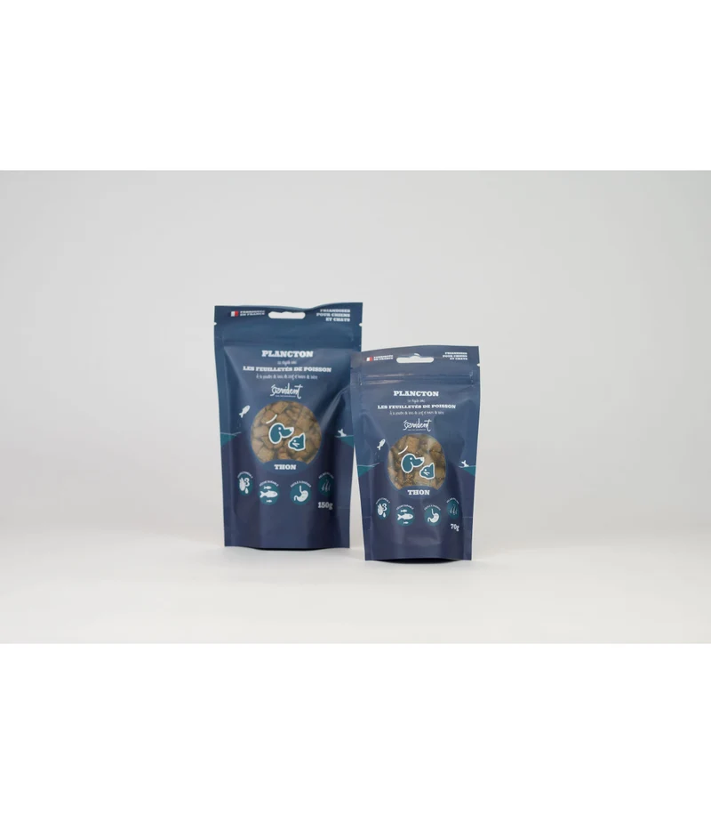 Friandises Plancton - feuilletés poisson chien chat - Weltcroc