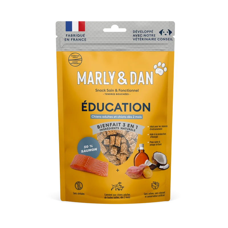Tendres bouchées éducation training chiens