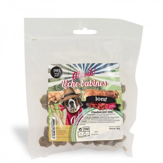 Lèche-Babines au bœuf pour chien ATAVIK