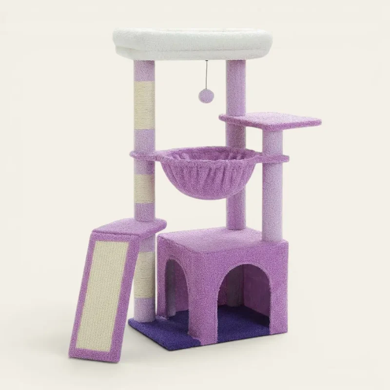 Arbre à chat compact en promotion – Idéal petit espace