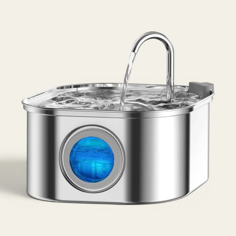 Distributeur d'eau automatique en inox 3,2L - Hygiène optimale