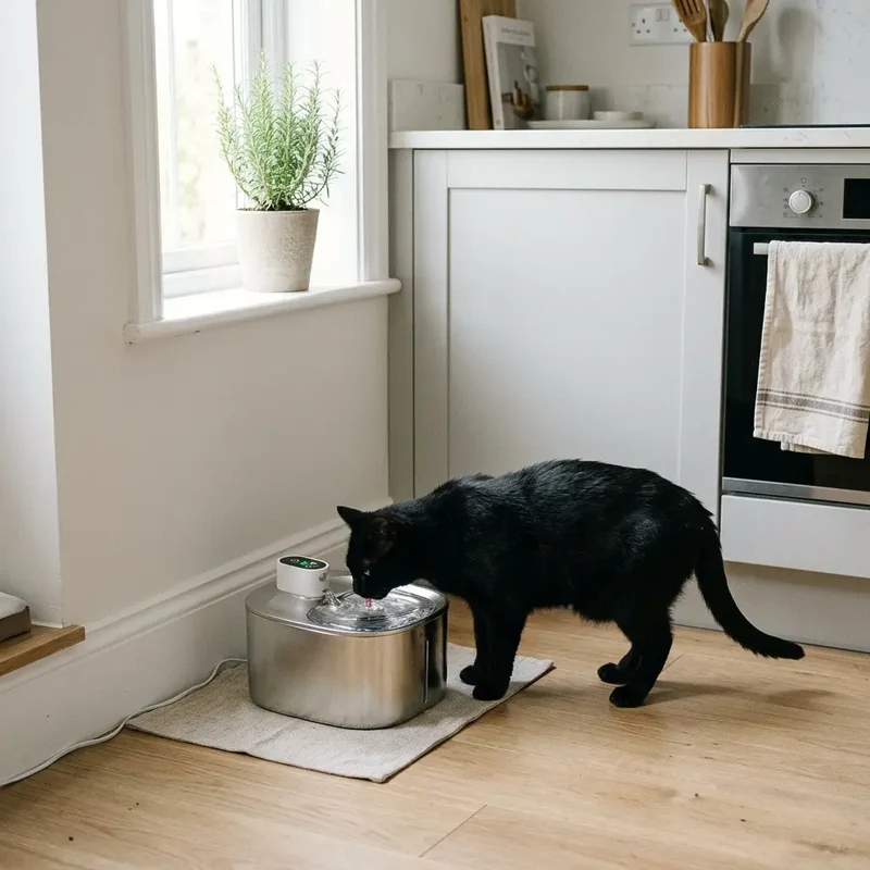 Fontaine chat grande capacité – Grande autonomie