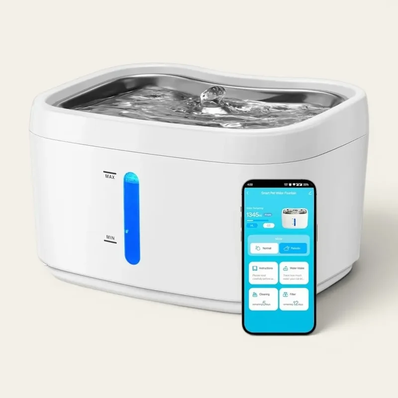 Filtres pour fontaine d'eau automatique et connectée 2,5L (pack de 4 filtres)