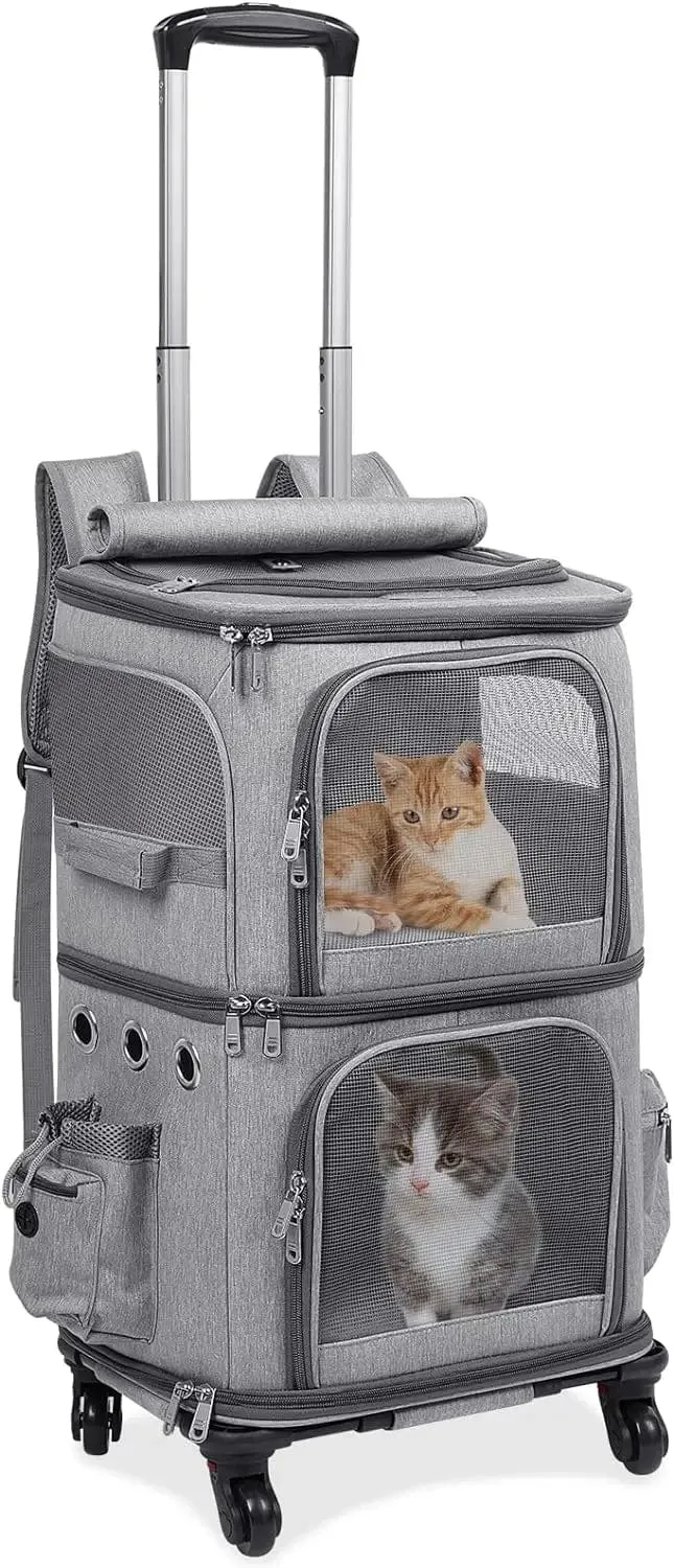 Sac de Transport pour 2 Chats