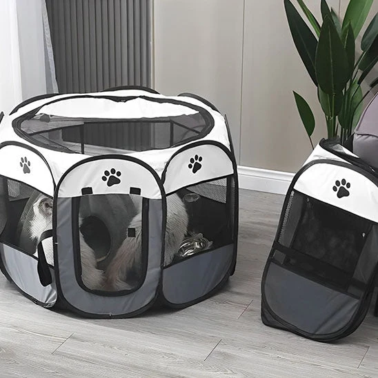 parc pour chat pliable