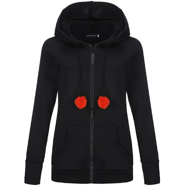 Hoodie aux Oreilles de Chat