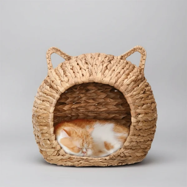 Cocon En Rotin Pour Chat Ou Petit Chien