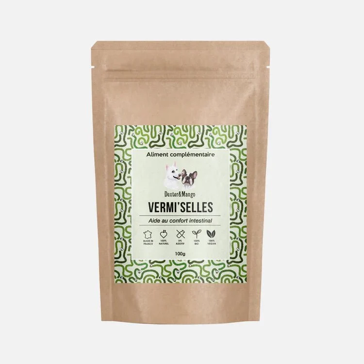 Complément Vermi’selles - Hygiène intestinale naturelle pour chiens et chats