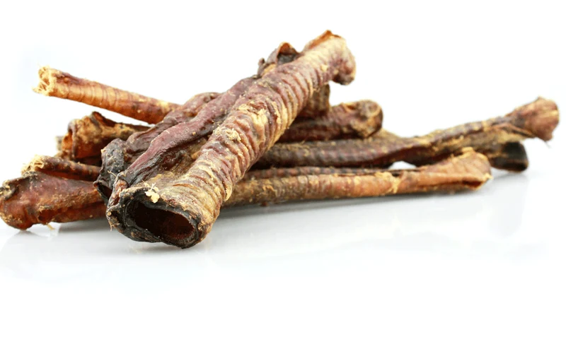 Sachet de Trachées d’agneau chien – Friandise naturelle riche en calcium (150g)