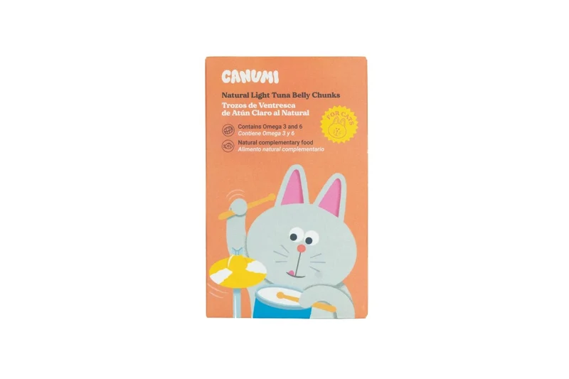 Poitrine de thon pâle tranchées pour chats